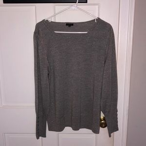 Talbots shimmery puff sleeve sweater - Never worn!